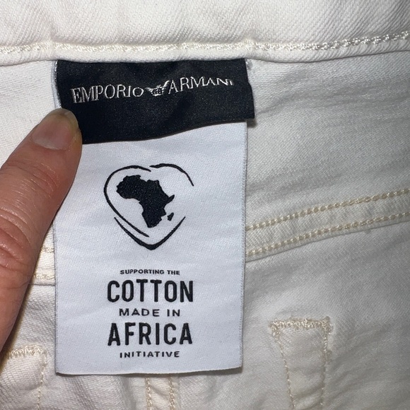 👖NWT! Emporio Armani White Jeans - Picture 7 of 10